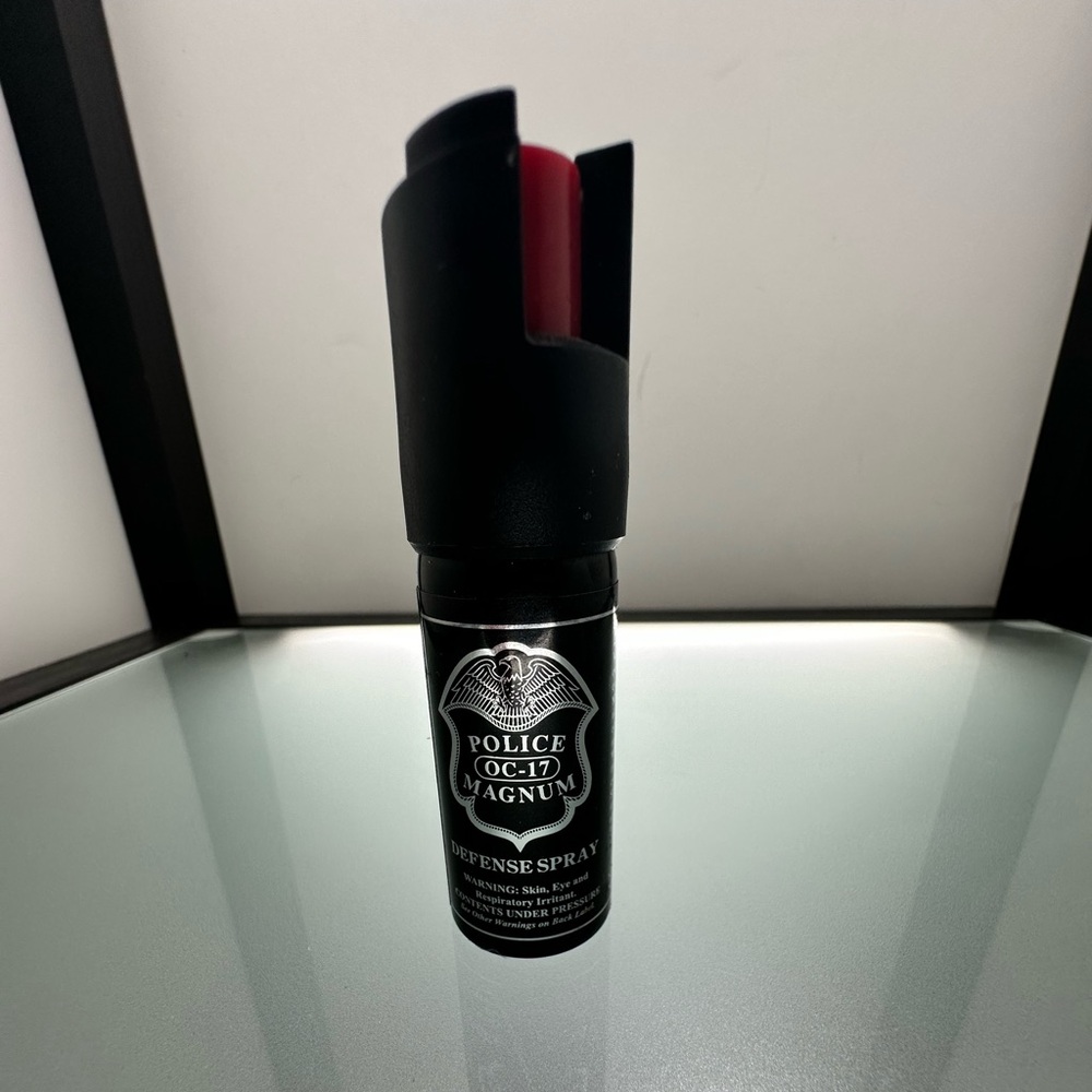 Police Magnum pepper spray 1/2oz unit safety defense security protection